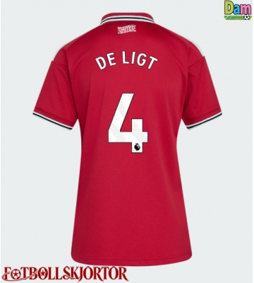 Manchester United Matthijs de Ligt #4 Hemmatröja Dam 2026-27 Kortärmad
